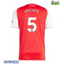 Arsenal Piero Hincapie #5 Hjemmedrakt 2025-26 Kortermet